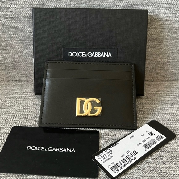 Dolce & Gabbana Accessories - Authentic Dolce & Gabbana Leather Card Holder